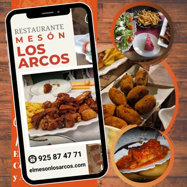 Restaurante Mesón Los Arcos La Iglesuela del Tiétar Toledo