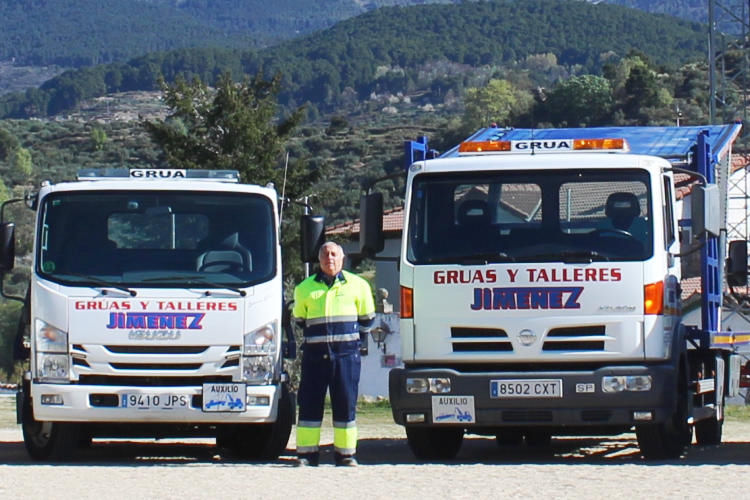 Grúas y Talleres Jiménez Asistencia en Carretera 