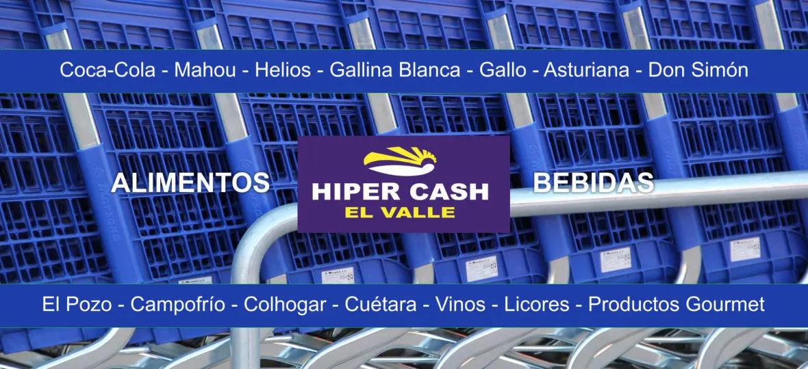 Hipermercado supermercado en Sotillo de la Adrada, Valle del Tiétar sur de Gredos. Autoservicio alimentación comida y bebidas alimentos gourmet carnicería carnes envasadas