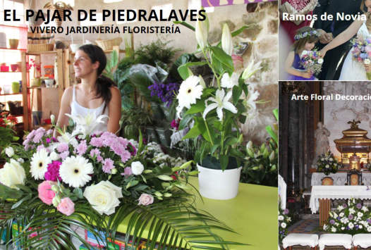 El Pajar de Piedralaves: jardinería floristería viveros huerta frutales decoración bodas