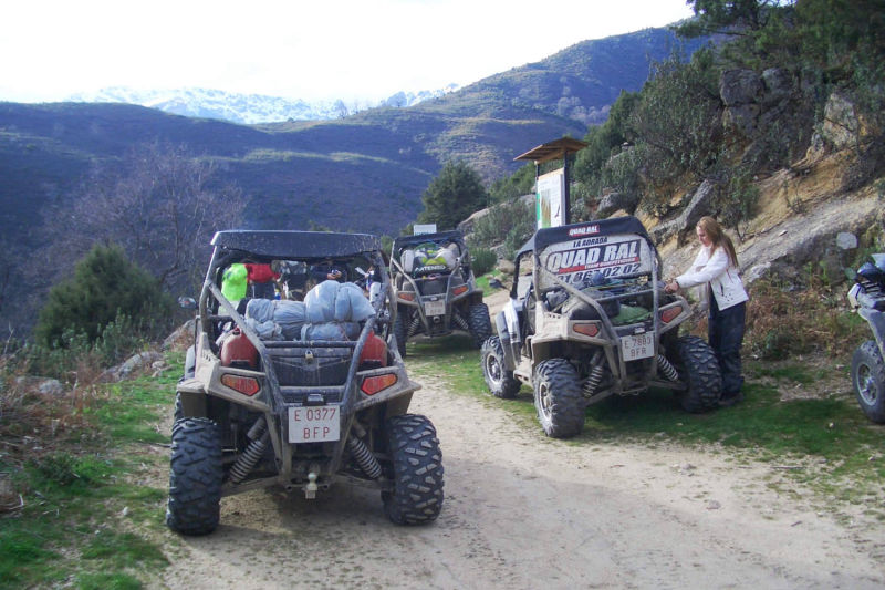 Organizamos rutas en Quad Valle del Tiétar Gredos