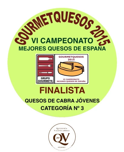 VI CAMPEONATO MEJORES QUESOS DE ESPAÑA – FINALISTA QUESOS JOVENES