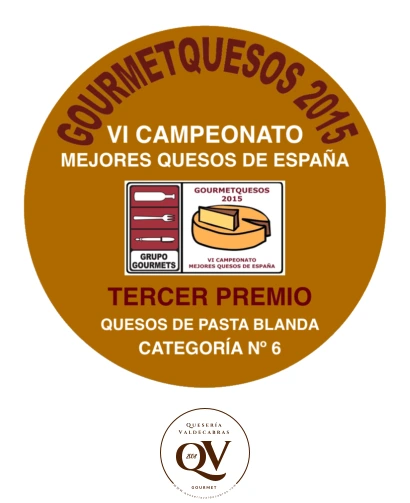VI CAMPEONATO MEJORES QUESOS DE ESPAÑA – 3ER PREMIO PASTAS BLANDAS