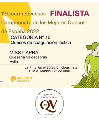 CAMPEONATO MEJORES QUESOS DE ESPAÑA 2022 - FINALSTA - MIIS CAPRA