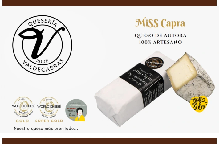 MiSS Capra, queso cremoso de cabra de Quesería Valdecabras