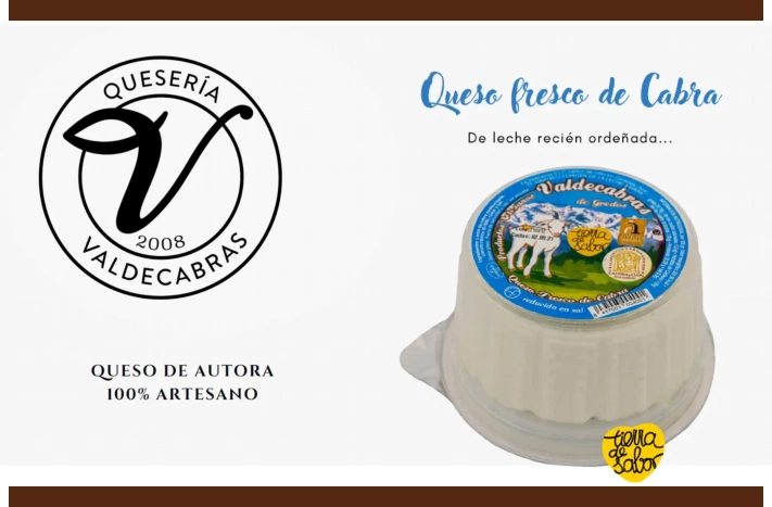 Queso fresco de Cabra de Quesería Valdecabras