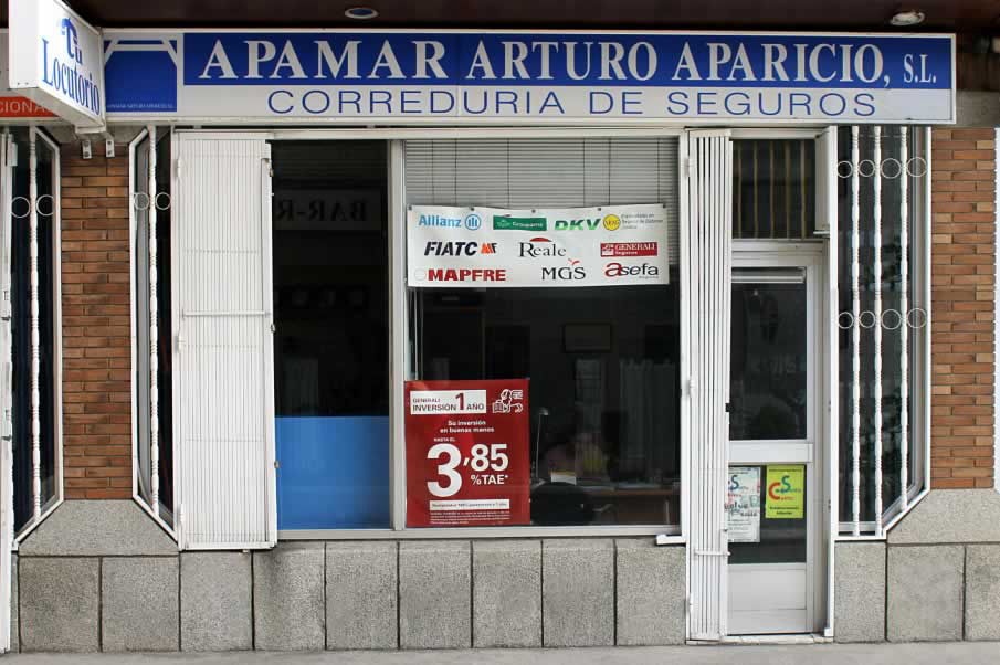 Seguros en Ávila, agencia de seguros Apamar Arturo Aparicio